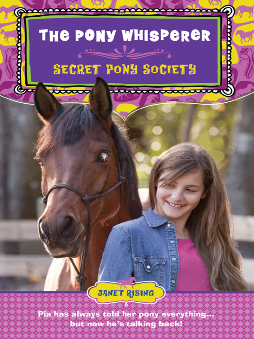 Title details for Secret Pony Society by Janet Rising - Available